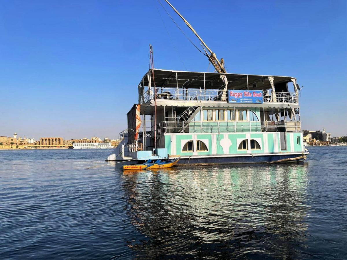 לוקסור Floating Hotel- Happy Nile Boat מראה חיצוני תמונה