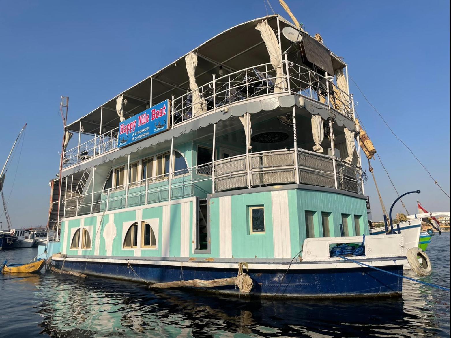 לוקסור Floating Hotel- Happy Nile Boat מראה חיצוני תמונה